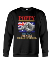 Best Father's Day Gift - Poppy Bad Influence Crewneck Sweatshirt tile