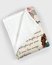 LETTER TO MY DAUGHTER - Gift for Mother's Day Large Fleece Blanket - 60" x 80" aos-coral-fleece-blanket-60x80-lifestyle-front-08