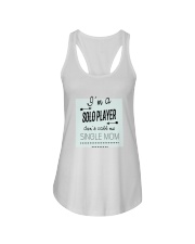 SOLO PLAYER Ladies Flowy Tank front