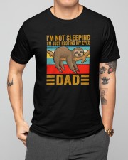Best Father's Day Gift - Not Sleeping Dad Classic T-Shirt apparel-classic-tshirt-lifestyle-front-164