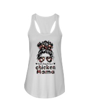 FOR MAMA LOVES CHICKEN - Busy being Chicken Mama Ladies Flowy Tank tile