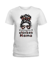 FOR MAMA LOVES CHICKEN - Busy being Chicken Mama Ladies T-Shirt front