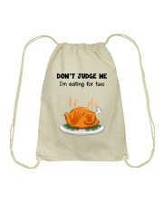 Eating For Two Drawstring Bag tile