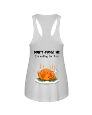 Eating For Two Ladies Flowy Tank back