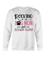 FOR MOMMY - ROCKIN' DOGMOM AND HUMAN Crewneck Sweatshirt tile