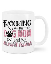 FOR MOMMY - ROCKIN' DOGMOM AND HUMAN Mugs tile