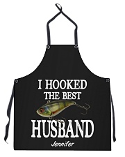 Custom Fishing Shirt For Lovers Apron tile