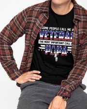 Best Father's Day Gift For Veterans - PAPA Classic T-Shirt apparel-classic-tshirt-lifestyle-front-169