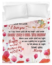 TO MY MOMMY - BEST GIFT FOR 1ST MOTHER'S DAY Duvet Cover tile
