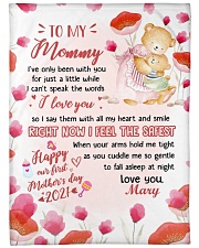 TO MY MOMMY - BEST GIFT FOR 1ST MOTHER'S DAY Fleece Blanket tile