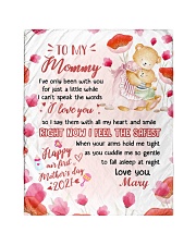 TO MY MOMMY - BEST GIFT FOR 1ST MOTHER'S DAY Quilt 40"x50" - Baby front
