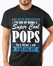 Super cool pops Classic T-Shirt apparel-classic-tshirt-lifestyle-front-96