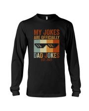 Best Father's Day Gift - Officially Dad Jokes Long Sleeve Tee tile