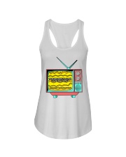 MY KIDS READING ALL DAY Ladies Flowy Tank tile