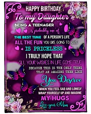 Happy birthday - Teenage daughter Fleece Blanket tile