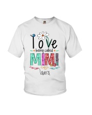 FOR GRANDMA - Love being called Mimi Youth T-Shirt tile