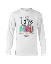 FOR GRANDMA - Love being called Mimi Long Sleeve Tee tile