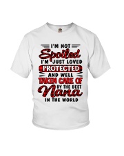 Funny Gift For Your Kids - I'm Not Spoiled Youth T-Shirt front