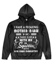 MOTHER-IN-LAW TAKES SIDES WITH ME Men's All Over Print Hoodie tile