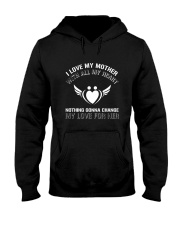 LOVE MOM WITH ALL MY HEART Hooded Sweatshirt tile