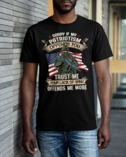 Best Gift For Veteran - My Patriotism Classic T-Shirt apparel-classic-tshirt-lifestyle-front-40
