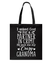 Grandma Partner In Crime Tote Bag tile