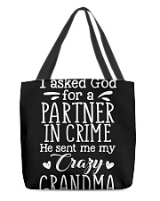 Grandma Partner In Crime All-Over Tote tile