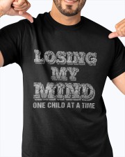Funny Father's Day Gift - Losing Dad's Mind Classic T-Shirt apparel-classic-tshirt-lifestyle-front-92