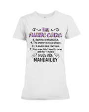 FOR AUNTIE - The Funtie Code 2 Premium Fit Ladies Tee tile