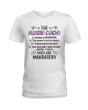 FOR AUNTIE - The Funtie Code 2 Ladies T-Shirt front