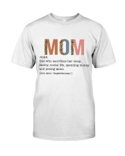 Best Mother's Day gift - Mom Leopard Classic T-Shirt tile