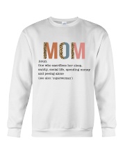 Best Mother's Day gift - Mom Leopard Crewneck Sweatshirt tile