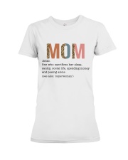 Best Mother's Day gift - Mom Leopard Premium Fit Ladies Tee tile