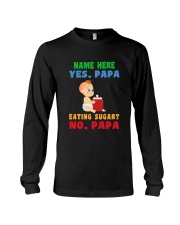 Customized Father's Day Gift - Johny Johny Song Long Sleeve Tee tile