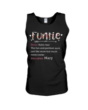 PERSONALIZED GIFT FOR AUNTIE - FUNTIE DEFINITION Unisex Tank tile