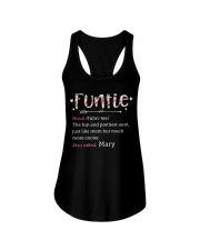PERSONALIZED GIFT FOR AUNTIE - FUNTIE DEFINITION Ladies Flowy Tank tile