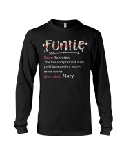 PERSONALIZED GIFT FOR AUNTIE - FUNTIE DEFINITION Long Sleeve Tee tile