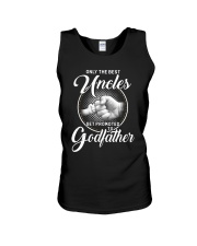 Best Father's Day gift for Uncles - Godfather Unisex Tank tile