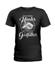 Best Father's Day gift for Uncles - Godfather Ladies T-Shirt tile