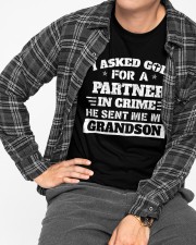 Best Father's Day Gift - Papa's Partner in crime Classic T-Shirt apparel-classic-tshirt-lifestyle-front-167