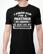 Best Father's Day Gift - Papa's Partner in crime Classic T-Shirt apparel-classic-tshirt-lifestyle-front-61