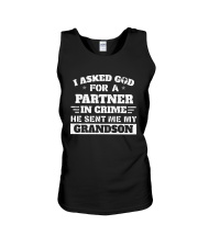 Best Father's Day Gift - Papa's Partner in crime Unisex Tank tile