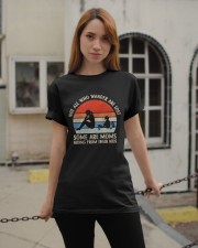Moms hiding from kids Classic T-Shirt apparel-classic-tshirt-lifestyle-19