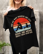 Moms hiding from kids Classic T-Shirt apparel-classic-tshirt-lifestyle-front-117