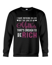 LOVE OF MY MOTHER Crewneck Sweatshirt tile