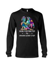 JUST FOR MOM - Distracted by Dragon n' Baby stuff Long Sleeve Tee tile