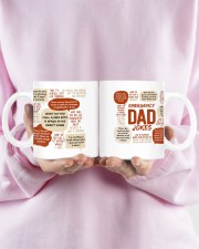 BEST MUG FOR DAD'S JOKE - Emergency Dad Jokes Mug ceramic-mug-lifestyle-28