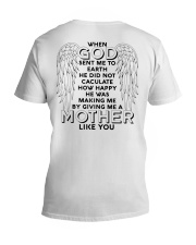 GOD SENT ME TO EARTH V-Neck T-Shirt tile