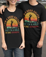 Best Father's Day Gift - A Hole In One Grandpa Classic T-Shirt apparel-classic-tshirt-lifestyle-front-143