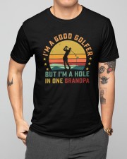 Best Father's Day Gift - A Hole In One Grandpa Classic T-Shirt apparel-classic-tshirt-lifestyle-front-164